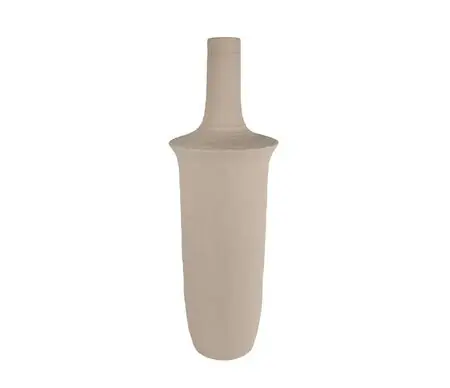 Veilige betaling | van Manen Vaas aardew 25x25x77cm bruin