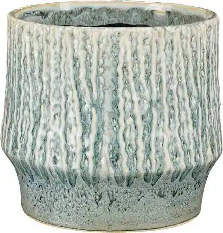 Slechts tijdelijk - Mica Pot lanny d21h18.5cm blauw