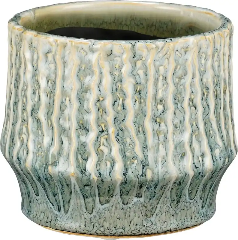 Makkelijk bestellen - Mica Pot lanny d13h11cm blauw