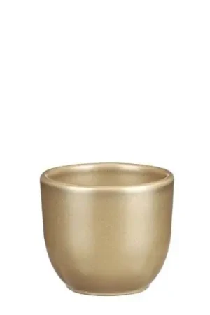 Voordelig - Mica Pot tusca d8.5h7.5cm goud