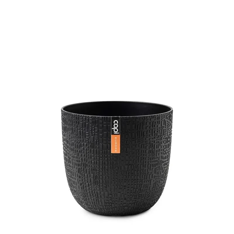 Shop nu - Capi Pot bol skin d16.5h15cm zwart