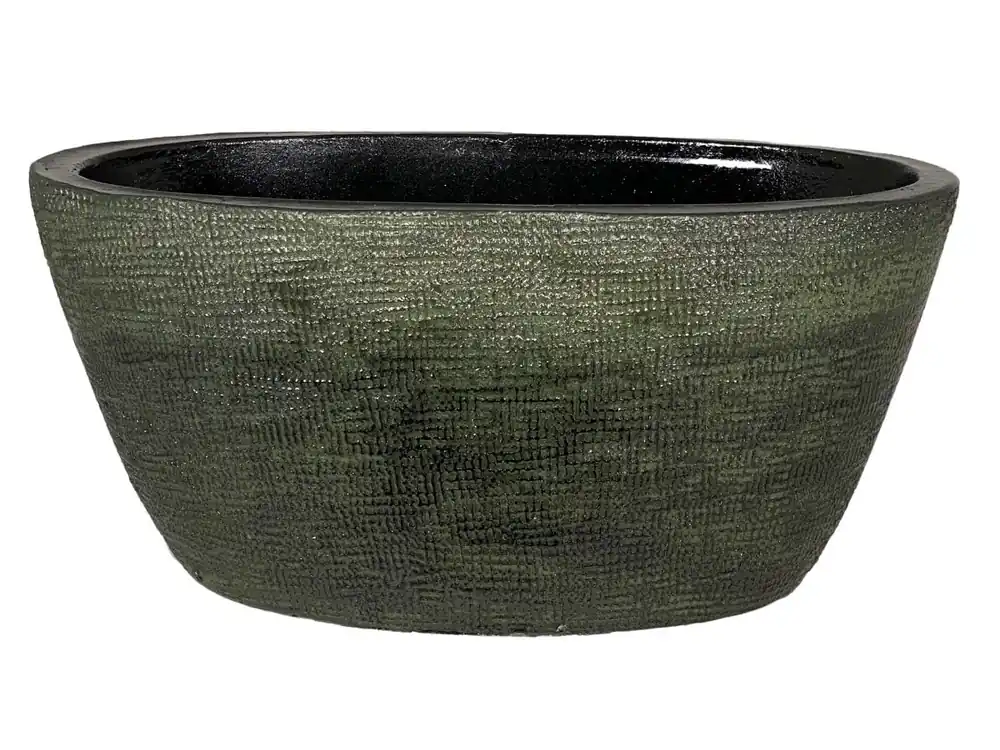 Scherp geprijsd - HS Planter tokio l29b15h14cm groen