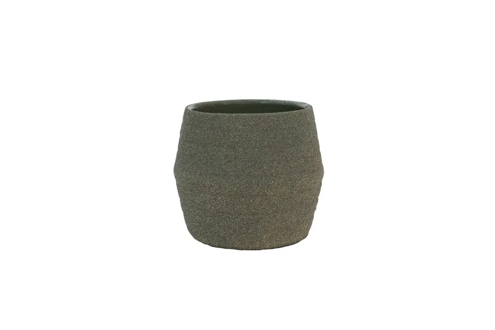 Meest verkocht | HS Pot sion d32h30cm zand groen