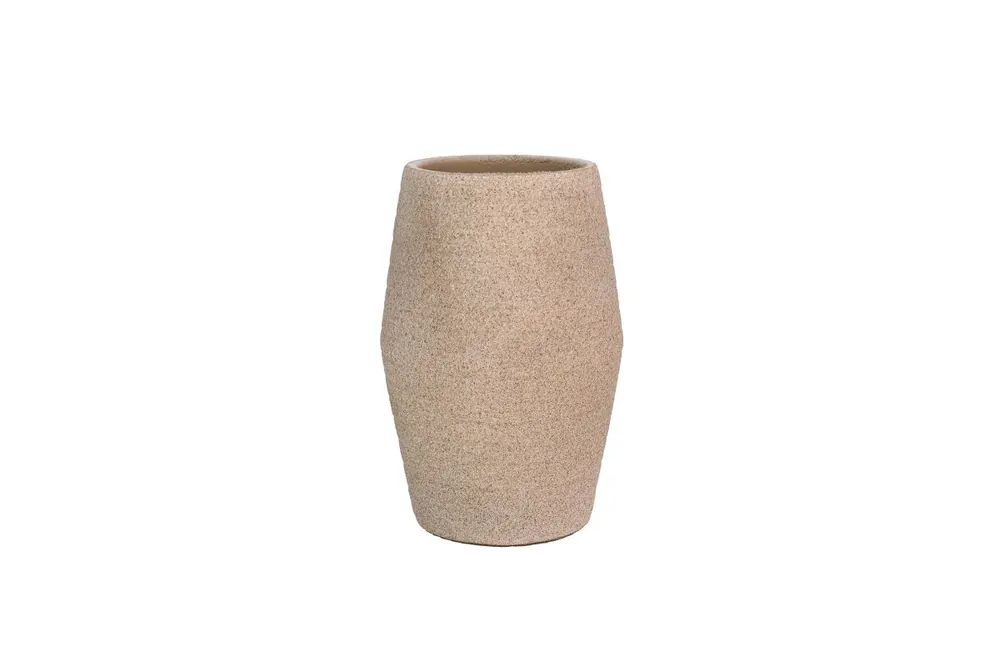Klaar voor verzending - HS Vaas sion d22h40cm zand creme