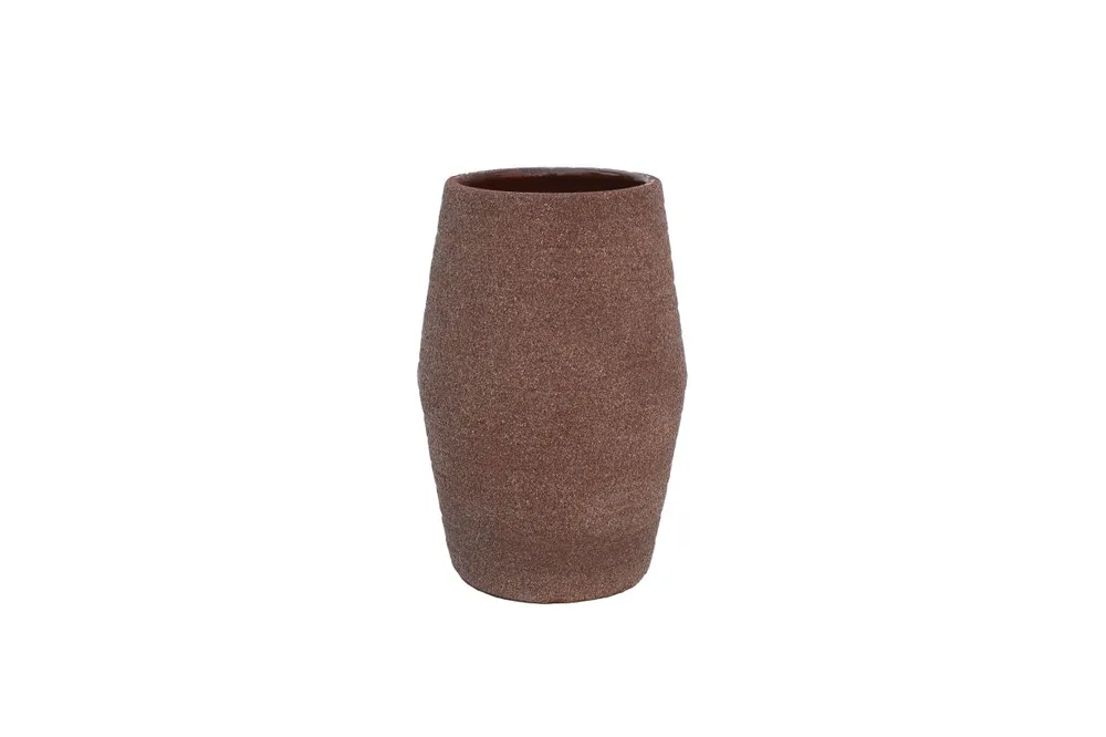 Veilig betalen - HS Vaas sion d22h40cm zand bruin