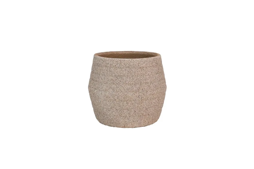 Populair | HS Pot sion d16h14cm zand creme