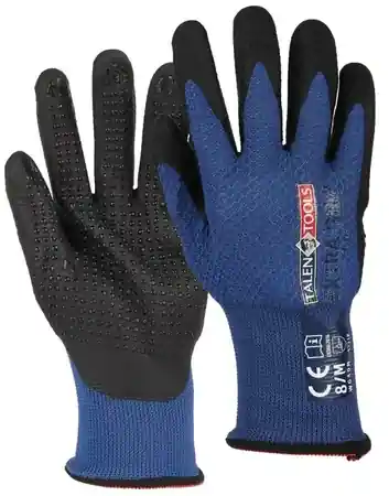 Talentools Handschoenen grip s blauw - Voordelig
