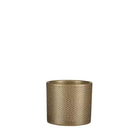 Mica Pot era d13.5h12.5cm goud | Extra korting