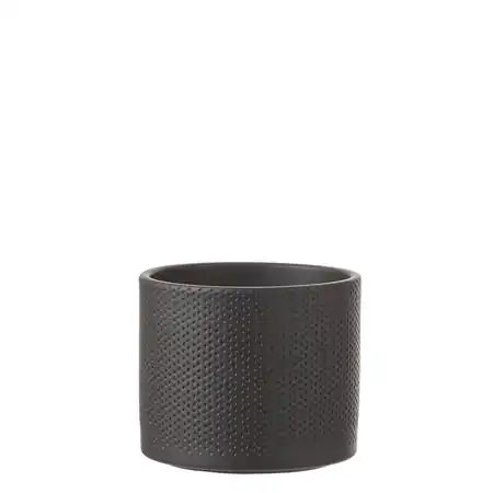 Mica Pot era d15h13cm donkergrijs | Veilig winkelen