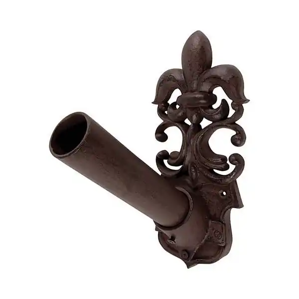 Snelle levering - Esschert Vlaggenstokhouder lelie l21b13h27