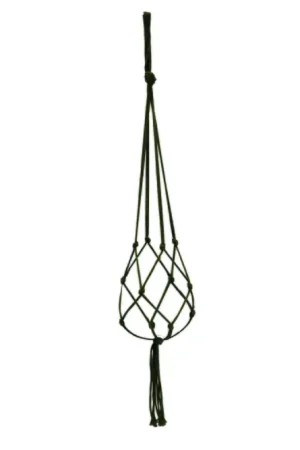 Alleen vandaag | TS Bloempothanger macrame d2h90cm forest