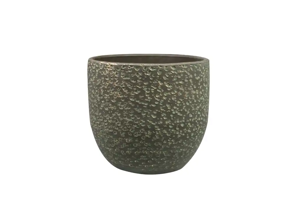 TS Pot rinca d25h23cm shiny groen - Nieuw in de shop