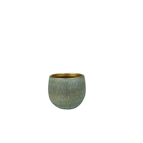 Premiumkwaliteit - TS Pot ryan d15h13cm shiny blue