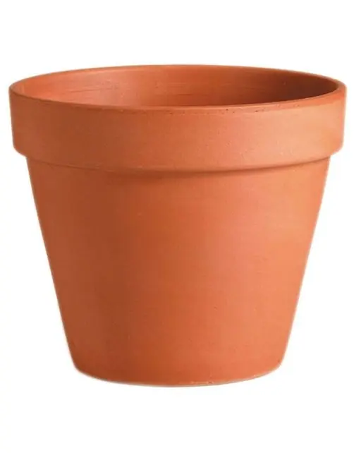 Veilig winkelen - Deroma Pot roodsteen d39h34.5cm