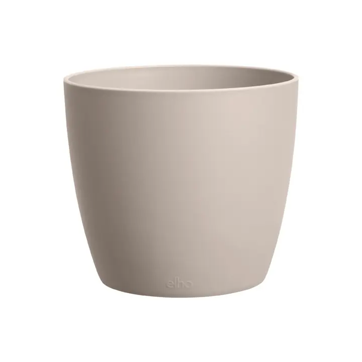 Lage prijs - Elho Pot brussels d12.5cm paddenstoel beige