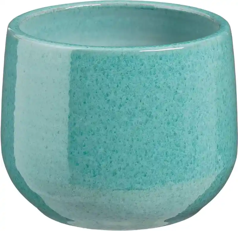 Mica Pot matteo d16h13cm turkoois - Erg populair