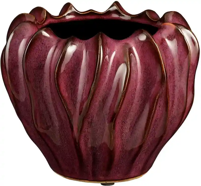 Professionele kwaliteit | Mica Pot thom d18.50h15cm paars