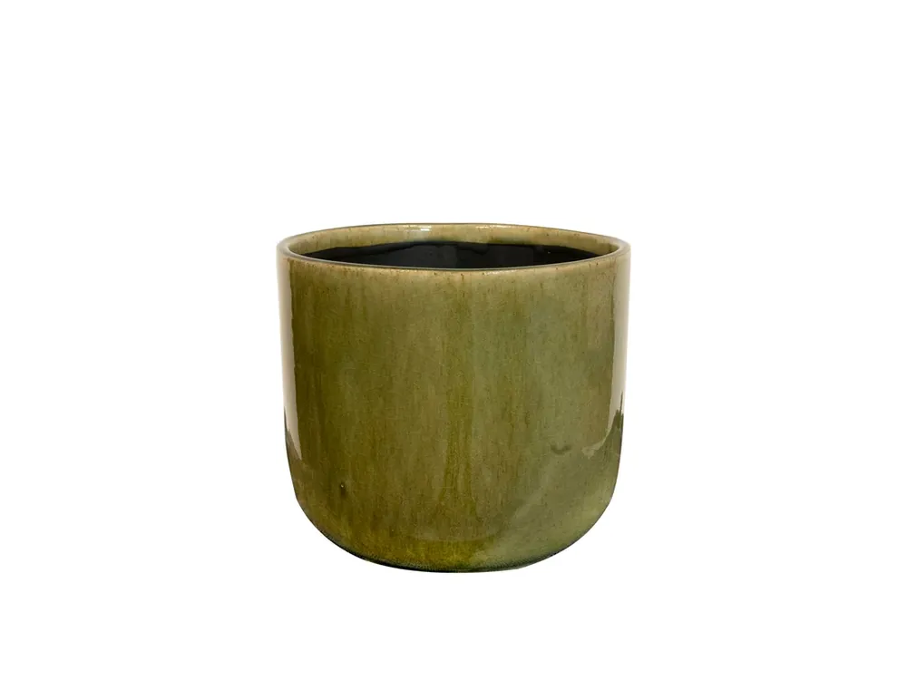 TS Pot nine d17h15cm olive green | Fabrieksprijs