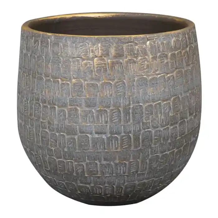 TS Pot renzo d31h28cm antraciet - Laatste kans