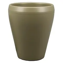Floran Vaas liv d14h17cm legergroen mat | Prijsverlaging