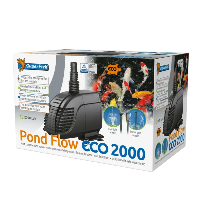 Superfish Pond Flow Eco 2000 | Op = op