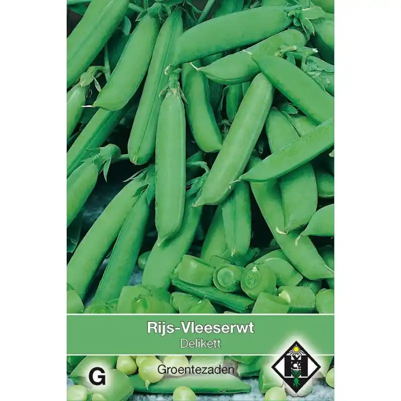 Sugar snap, Pisum sativum ‘Delikett‘, 50 gr. -zaden- | Bestel vandaag