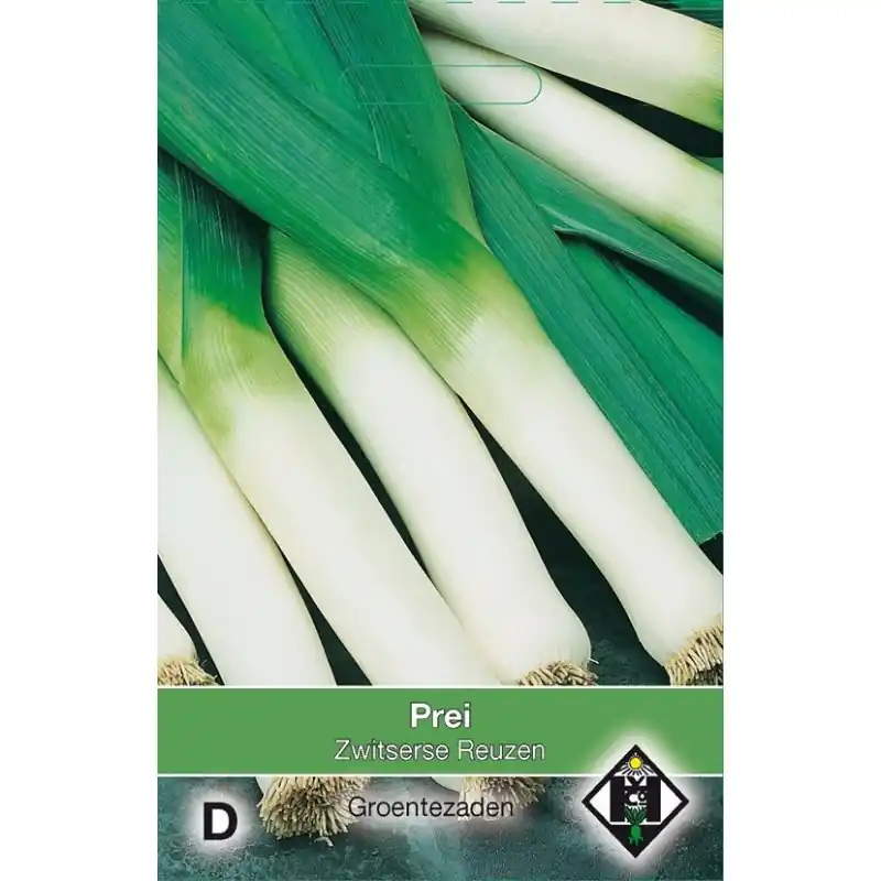 Prei, Allium porrum ‘ Zwitserse Reuzen‘ -zaden- | Nieuw