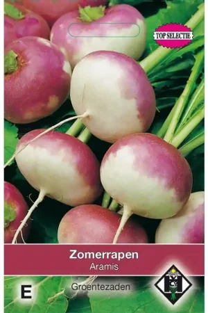 Zomerrapen, Brassica rapa ‘Aramis‘ -zaden- - Veel voordeel