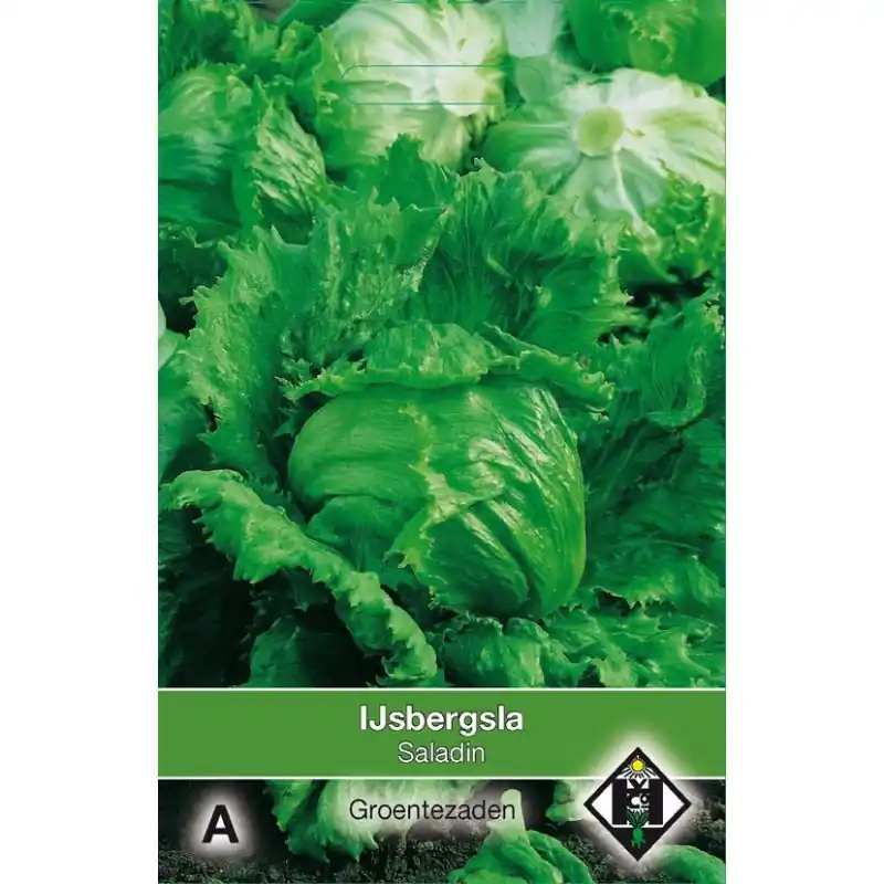 IJsbergsla, Lactuca sativa ‘Saladin‘ -zaden- - Uitverkoop