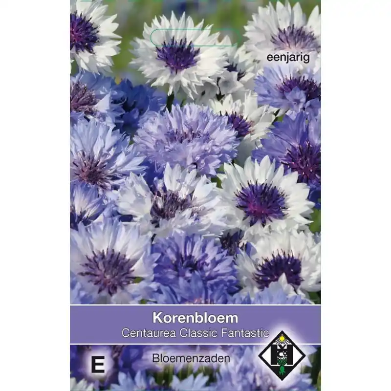 Nieuw in de shop - Centaurea cyanus ‘Classic Fantastic‘ -zaden-