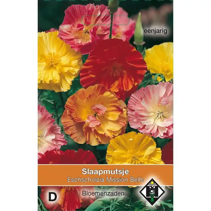 Actie | Eschscholzia californica ‘Mission Bells‘ -zaden-