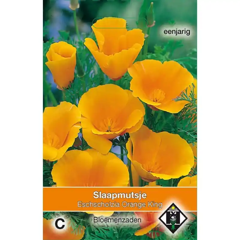 Eschscholzia californica ‘Orange King‘ -zaden- - Direct van de fabrikant