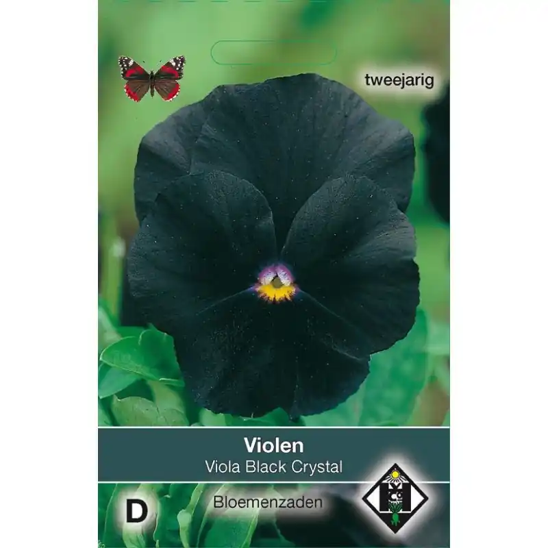 Viola x wittrockiana ‘Black Cristal‘ -zaden- - Populair