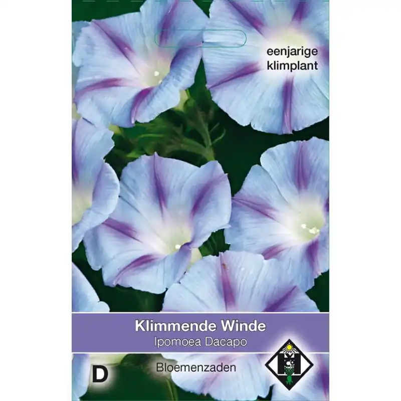 Ipomoea purpurea ‘Dacapo‘ -zaden- - Zolang de voorraad strekt