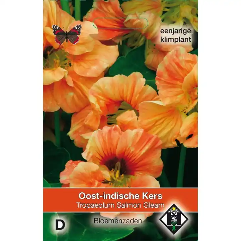 Nieuw gelanceerd | Tropaeolum majus ‘Salmon Gleam‘ -zaden-