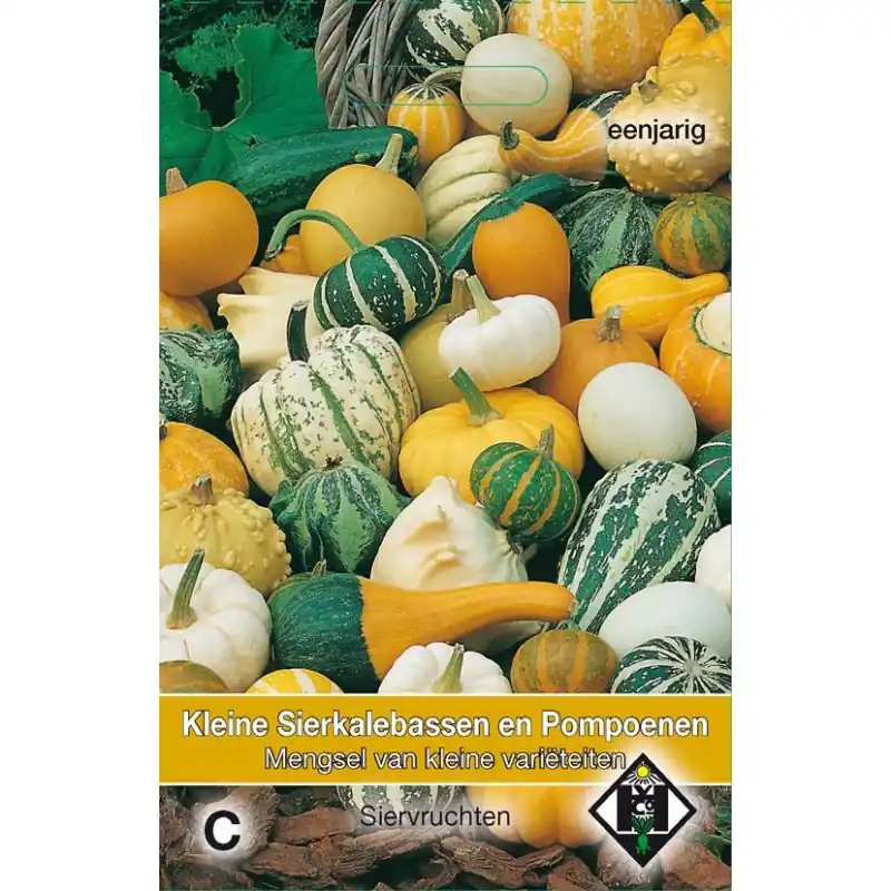 Sierkalebassen en pompoenen mengsel -zaden- | Nu beschikbaar