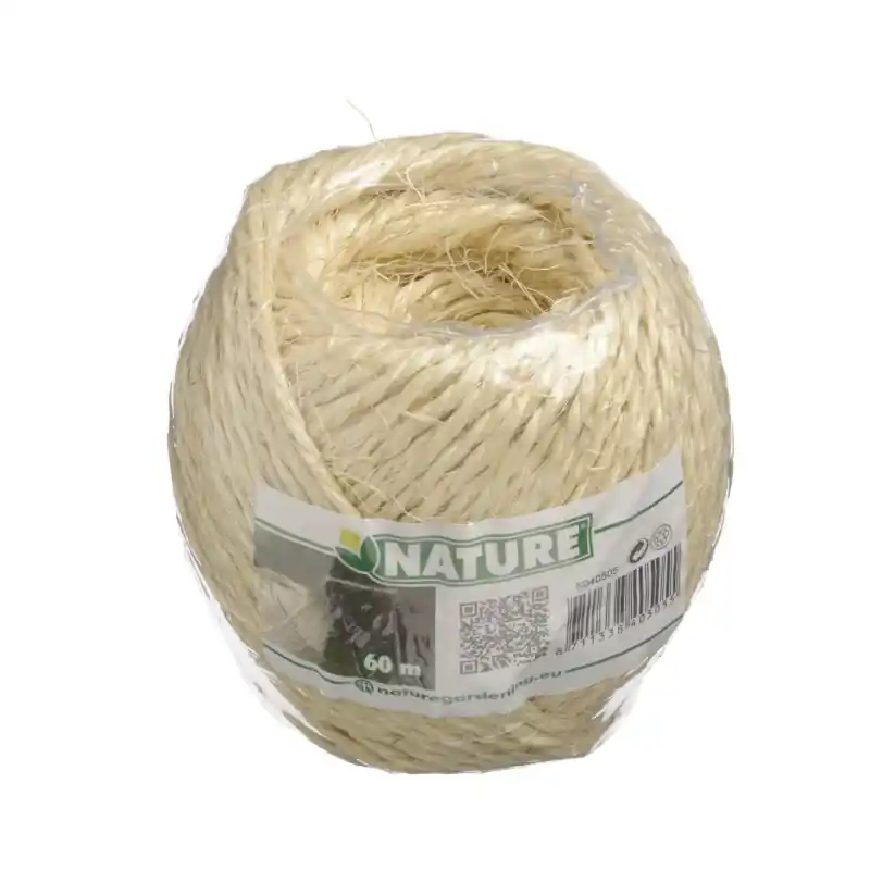 Direct beschikbaar - Touw, Sisal paktouw 60 meter