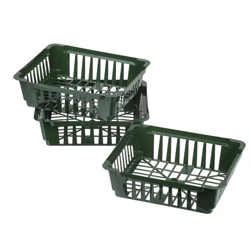 Veel gekozen - Bollenplantmanden 25 x 21 cm. set 3 stuks.
