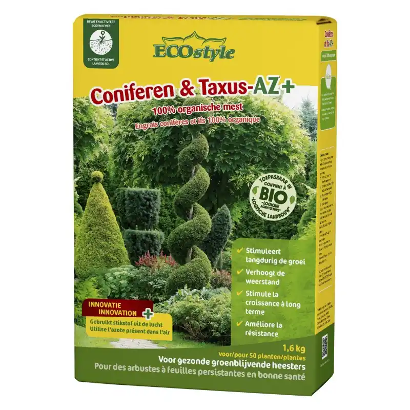 Coniferen & Taxus-AZ 1,6 kg | Meest verkocht