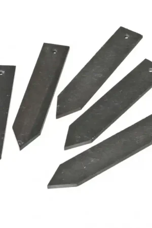 Zojuist toegevoegd - Steeketiketten van leisteen H 15 x 3 cm set à 5 stuks