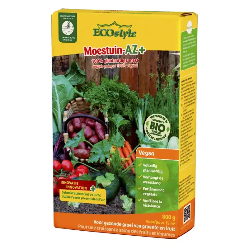 Eenvoudig retourneren - Moestuin-AZ 800 gram
