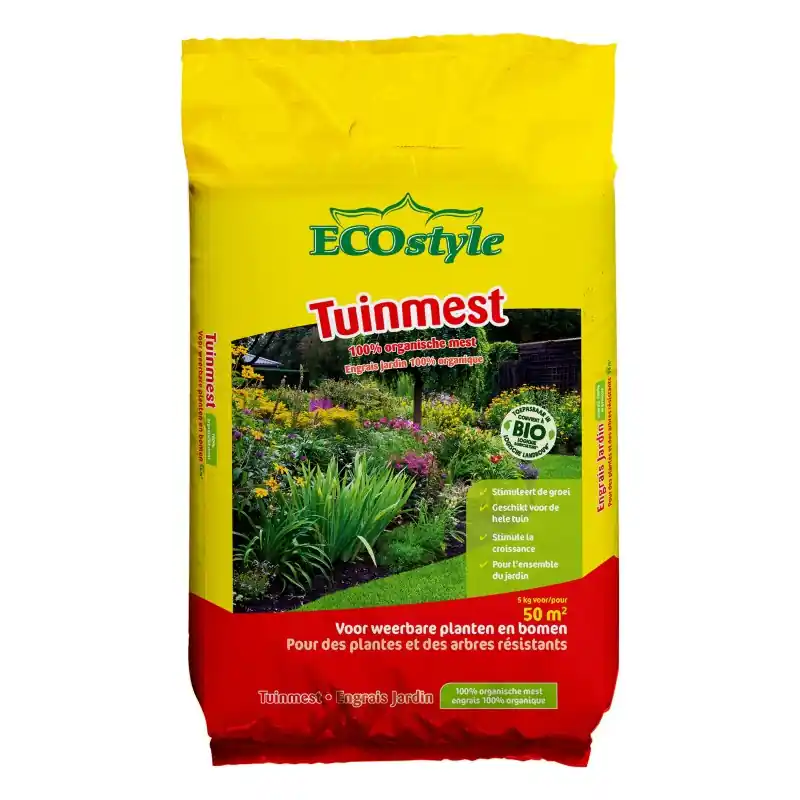 Wees er snel bij | Tuinmest 5 kg.