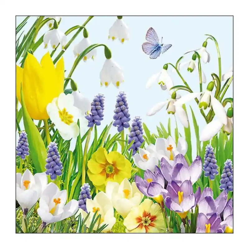 Napkin 33 Spring Time FSC Mix | Gratis retourneren