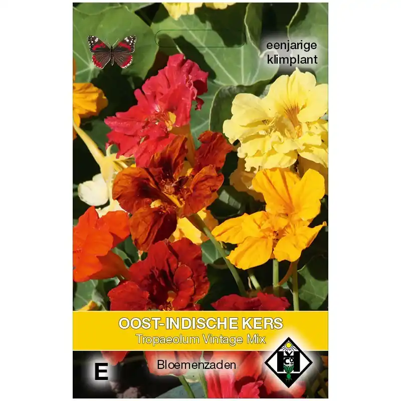 Slechts tijdelijk | Tropaeolum majus ‘Vintage Mix‘ -zaden-
