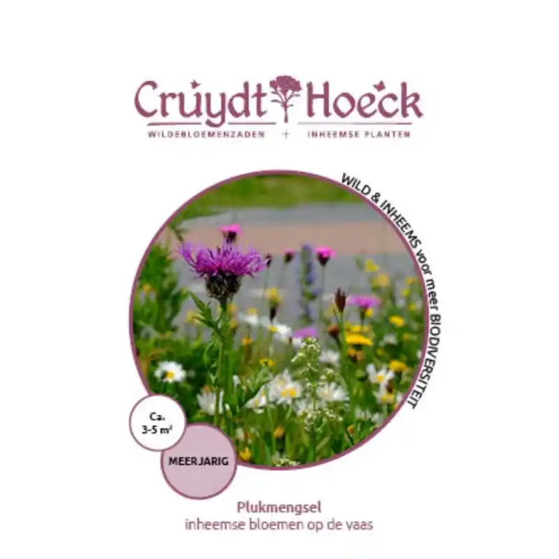 Plukmengsel - inheemse bloemen op de vaas - Koopje