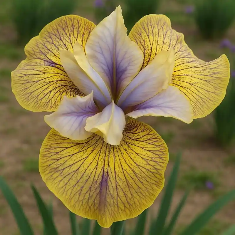 Iris sibirica ‘Lime Street Blues‘ - Tijdelijke aanbieding